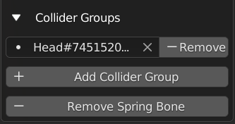 collider group